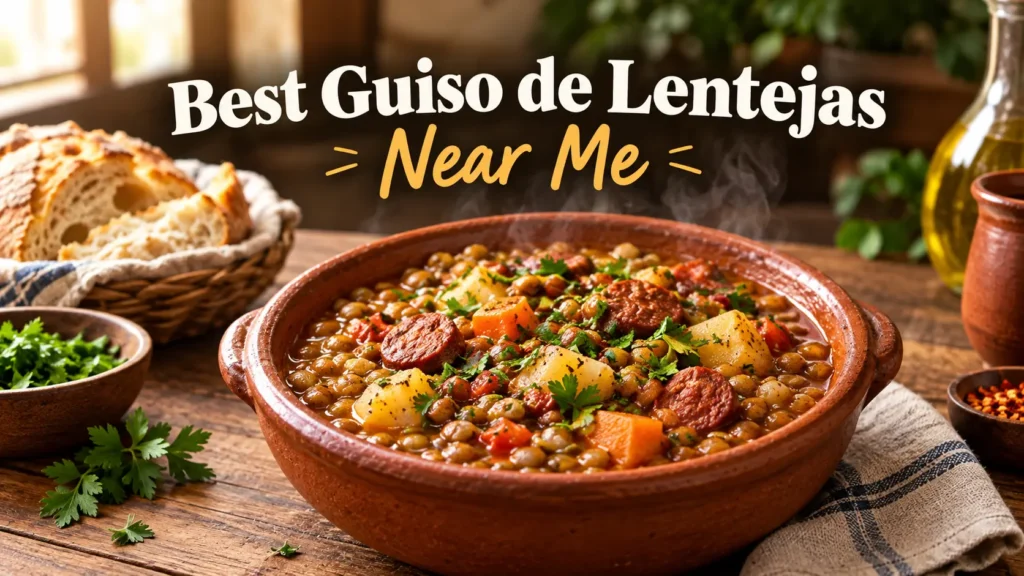 Best Guiso de Lentejas Near Me A Local Food Guide