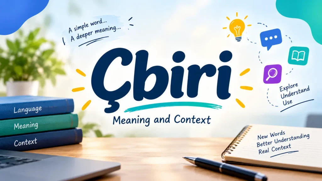 Çbiri Meaning, Origin, and What to Know