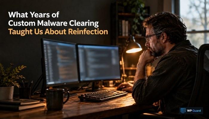 What Years of Custom Malware Clearing Taught Us About Reinfection What Years of Custom Malware Clearing Taught Us About Reinfection